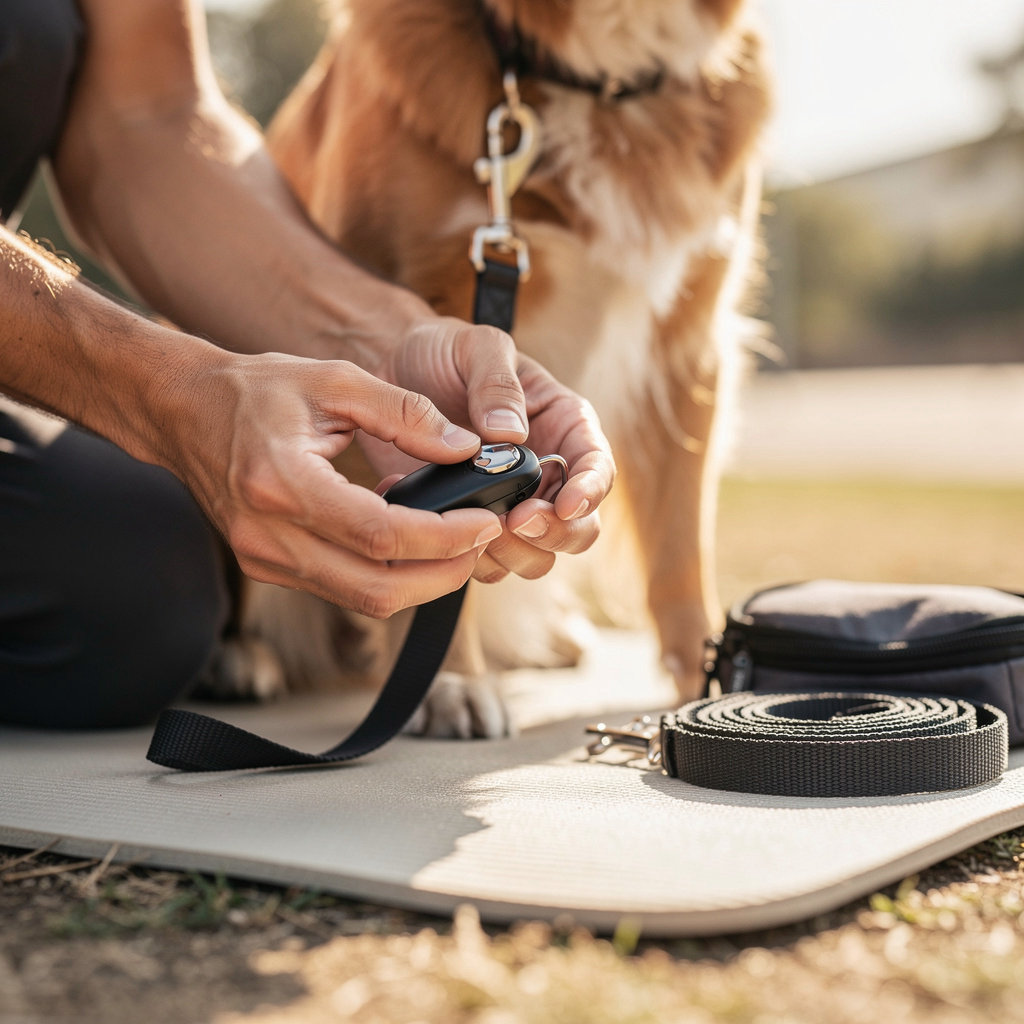K-NINE SOLUTIONS DOG TRAINING professional trainer working with a dog on obedience in Santa Barbara